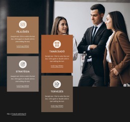 HTML Oldal Tervezés A Következőhöz: Tanácsadás És Fejlesztés