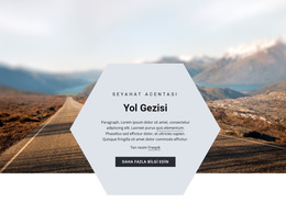 Yol Gezisi - Ücretsiz Web Sitesi Şablonu