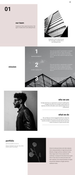 Young Business Company Web Page Design