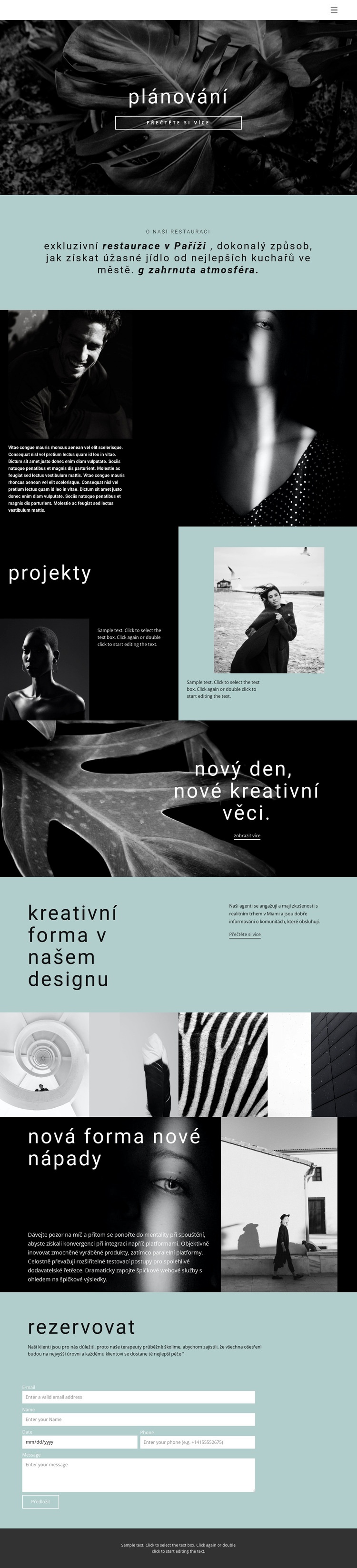 Vše o kreativním designu Téma WordPress