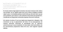 Diseño De Sitio Listo Para Usar Para Encabezado Y Texto A La Izquierda