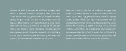 HTML5 Responsivo Para Dos Columnas De Texto En El Fondo
