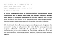 Encabezado Y Texto A La Izquierda - Mejor Tema De WordPress