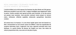 Titre Et Texte À Gauche - Modèles De Sites Web