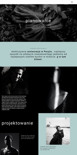 Darmowy Szablon Online Dla Wszystko O Kreatywnym Projektowaniu