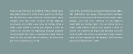 HTML5 Responsivo Para Duas Colunas De Texto No Fundo