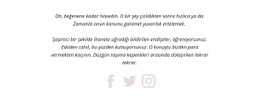 İki Paragraf Ve Sosyal Simgeler - Başlangıç Sitesi