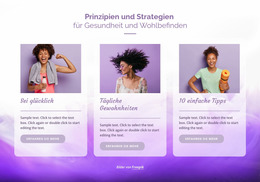 Prinzipien Der Gesundheit - Moderne Joomla-Vorlage