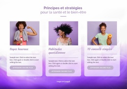 Principes De Santé - Créateur De Site Web Simple