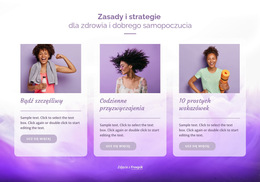 Zasady Zdrowia Prosty Szablon CSS