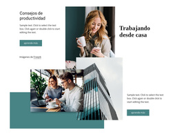 Trabajando Desde Casa - Tema Premium De WordPress