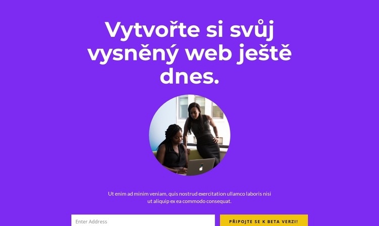 Jedinečné nápady pro malé podniky Šablona CSS