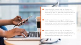 Online-Geschäftsideen Kostenloser Download Einer CSS-Vorlage