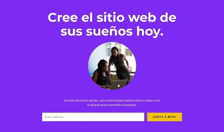 Ideas únicas para pequeñas empresas Creador de sitios web HTML