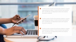 Ideas De Negocios En Línea - Plantilla HTML5