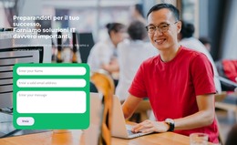 Idee Per Affari Domestici - Modello Web Moderno