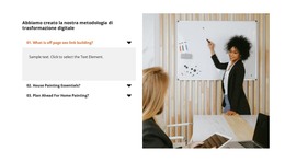 Idee Di Business A Reddito Passivo - Layout Del Sito Web HTML