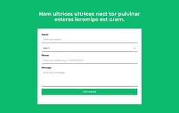 Contactformulier En Kop #Html-Templates-Nl-Seo-One-Item-Suffix