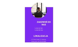 Zdjęcie I Kontakty - Gotowy Do Użycia Motyw WordPress