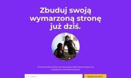 Unikalne Pomysły Dla Małych Firm - Gotowa Do Użycia Strona Docelowa