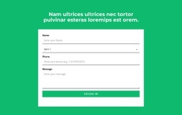 Kontaktformulär Och Rubrik #Html-Templates-Sv-Seo-One-Item-Suffix