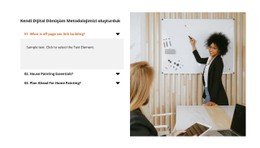 Pasif Gelir İş Fikirleri Basit HTML CSS Şablonu
