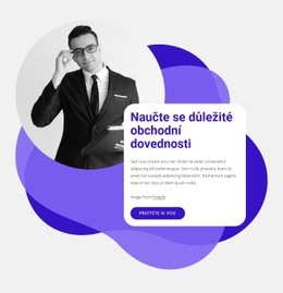 Kritické Obchodní Dovednosti – Responzivní HTML5 Šablona