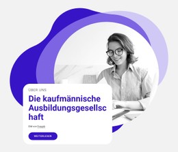 Programme Mit Geschäftszielen Einzelseitenvorlage