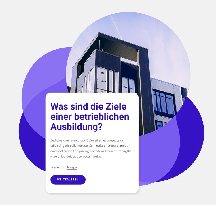 Effektive Firmenschulungen HTML Website Builder