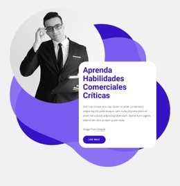 Habilidades Comerciales Críticas - HTML Template Generator