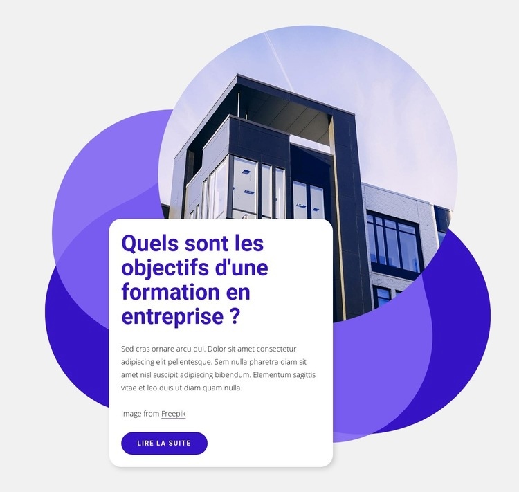 Des formations efficaces en entreprise Conception de site Web