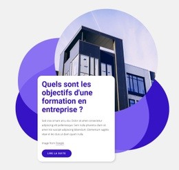 Créateur De Site Web Exclusif Pour Des Formations Efficaces En Entreprise