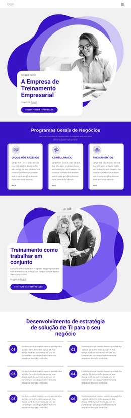 A Empresa De Treinamento Empresarial