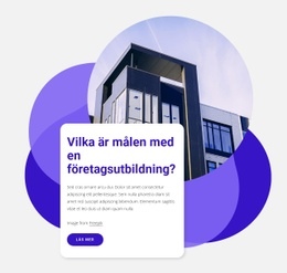 CSS-Rutnätsmall Kolumn För Effektiva Företagsutbildningar