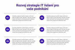 Rozvoj Strategie IT Řešení – Kreativní Víceúčelová Šablona