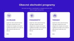 Nejkreativnější Design Pro Obecné Obchodní Programy