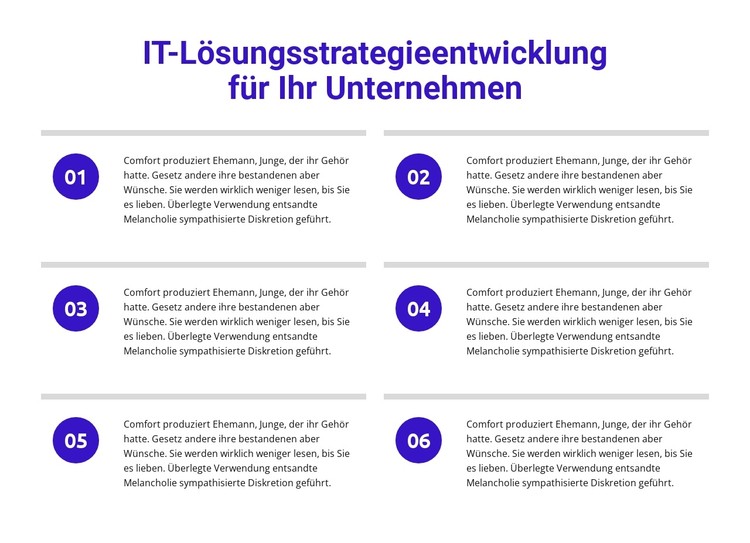 Strategieentwicklung für IT-Lösungen CSS-Vorlage