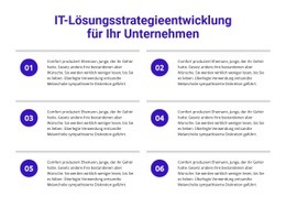 Kreativstes Design Für Strategieentwicklung Für IT-Lösungen