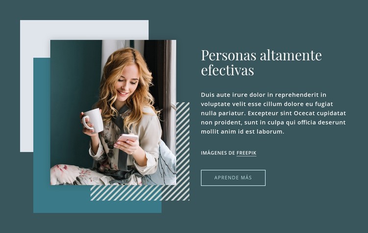 Gente muy eficaz Plantilla CSS