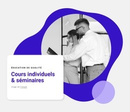 Cours Individuels - Conception Web Polyvalente