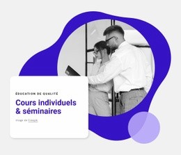 Cours Individuels - Créateur De Sites Web Ultime