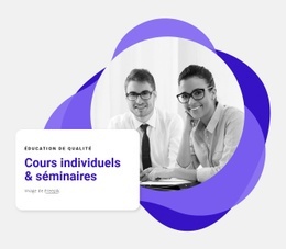 Séminaires Individuels - Créateur De Site Web