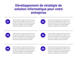 CSS Gratuit Pour Développement De La Stratégie Des Solutions Informatiques