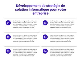 Développement De La Stratégie Des Solutions Informatiques - Page De Destination Ultime