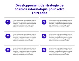 Développement De La Stratégie Des Solutions Informatiques - Thème WordPress Premium