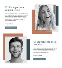 Chiavi Per Una Vita Più Felice - HTML Builder Online