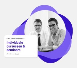 Individuele Seminars - Responsieve Mockup