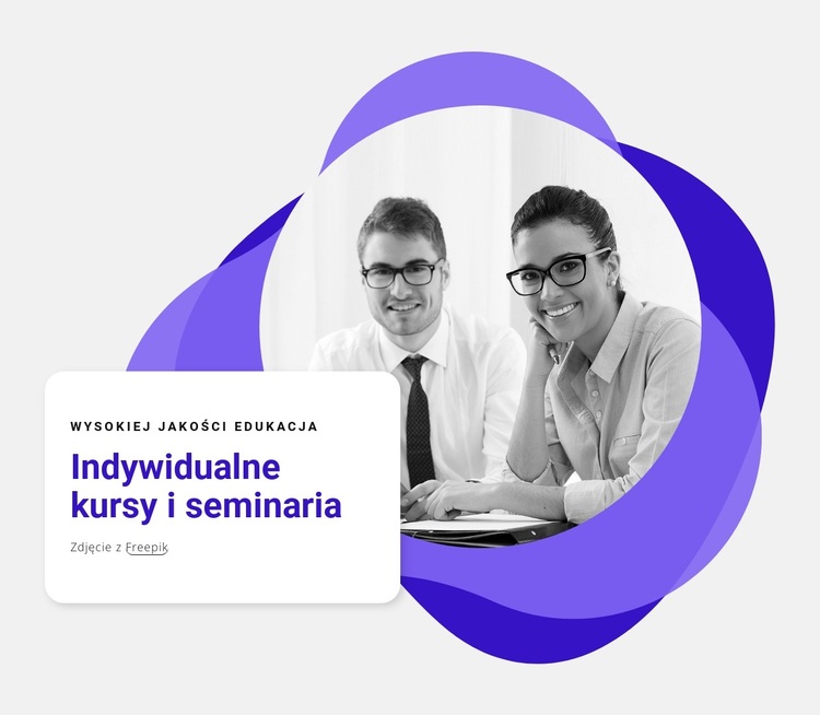 Seminaria indywidualne Motyw WordPress