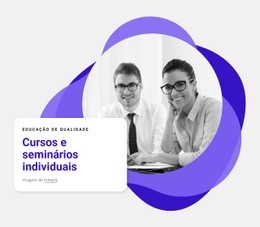 Seminários Individuais - Modelo HTML5, Responsivo, Gratuito