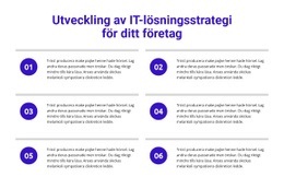 Gratis CSS För Strategiutveckling För IT-Lösningar